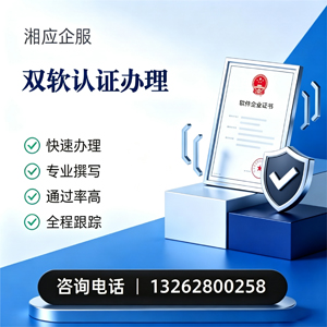 遂宁双软认证申报服务