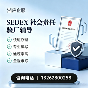遂宁SEDEX社会责任验厂申请服务