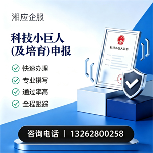 遂宁科技小巨人及培育企业申报服务