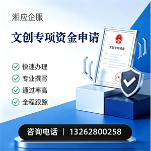 遂宁文创专项资金申报服务