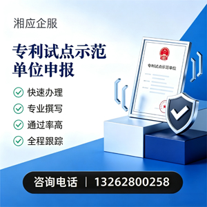 遂宁专利试点示范单位申报服务